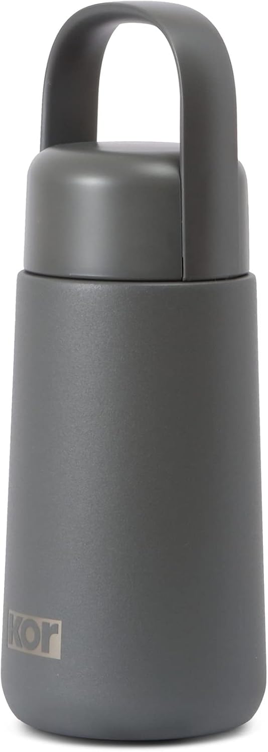 KOR Melrose 27oz Double Wall Insulated Water Bottle - Keeps Beverages Hot for 12hrs, Cold for 24hrs - Stainless Steel Design - Contoured Perfect Spout for Drinking