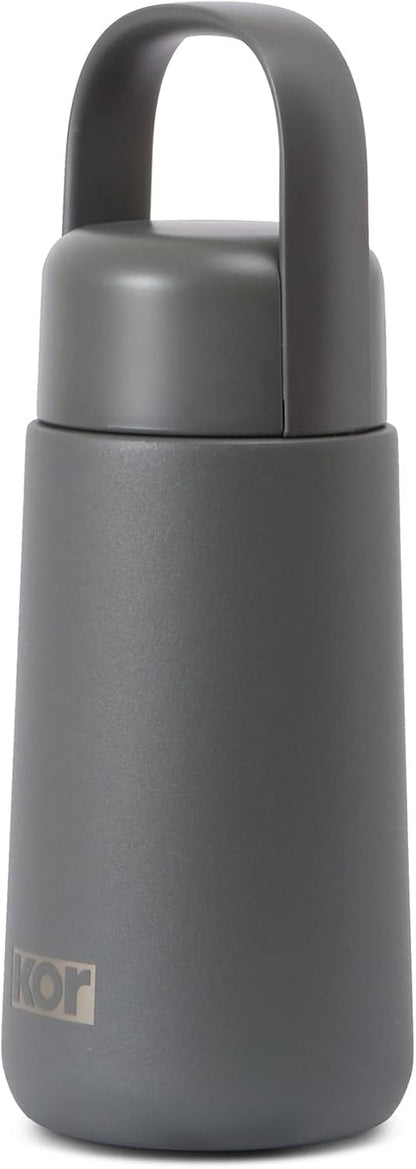 KOR Melrose 27oz Double Wall Insulated Water Bottle - Keeps Beverages Hot for 12hrs, Cold for 24hrs - Stainless Steel Design - Contoured Perfect Spout for Drinking