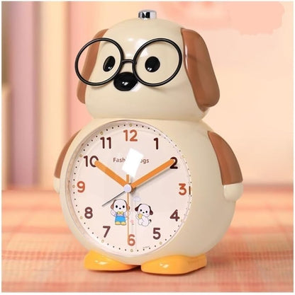 Clock, Alarm Clock Student Special Wake Up Artifact Boys Girls Cartoon Clock Smart Clock,Alarm Clock(Black)