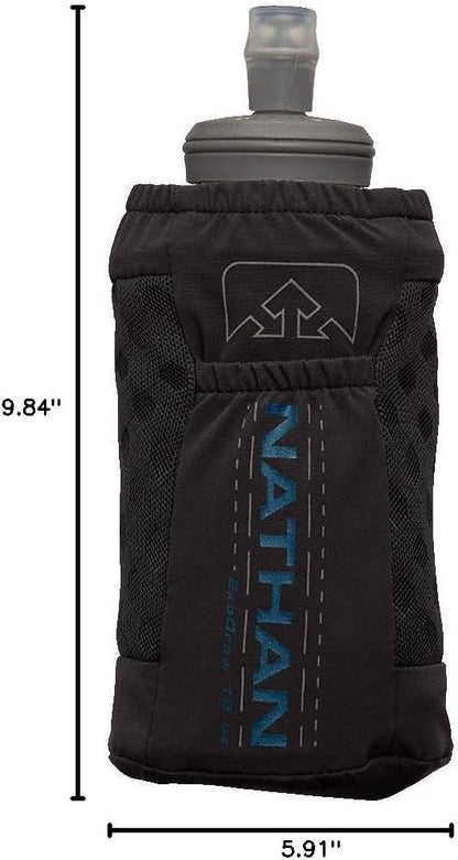 Nathan ExoDraw & ExoShot 2.0, Handheld Running Water Bottle for Marathons, Hiking, Ultra Running & Outdoor Activity