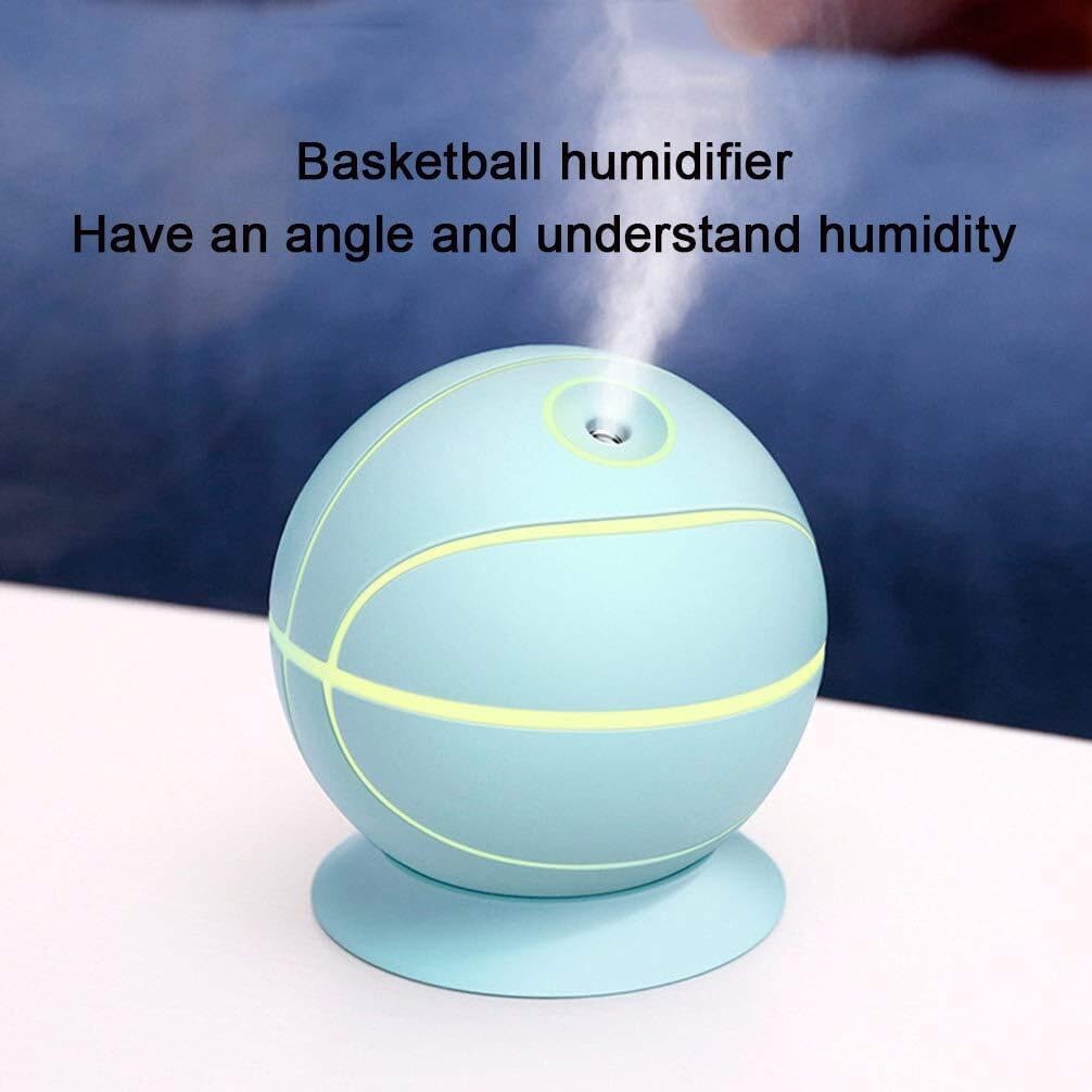 USB Household Mute Bedroom Air Aromatherapy Humidifier, 240mL Large Mist Volume, Continuous/Intermittent Spray, with Colorful Atmosphere Lights