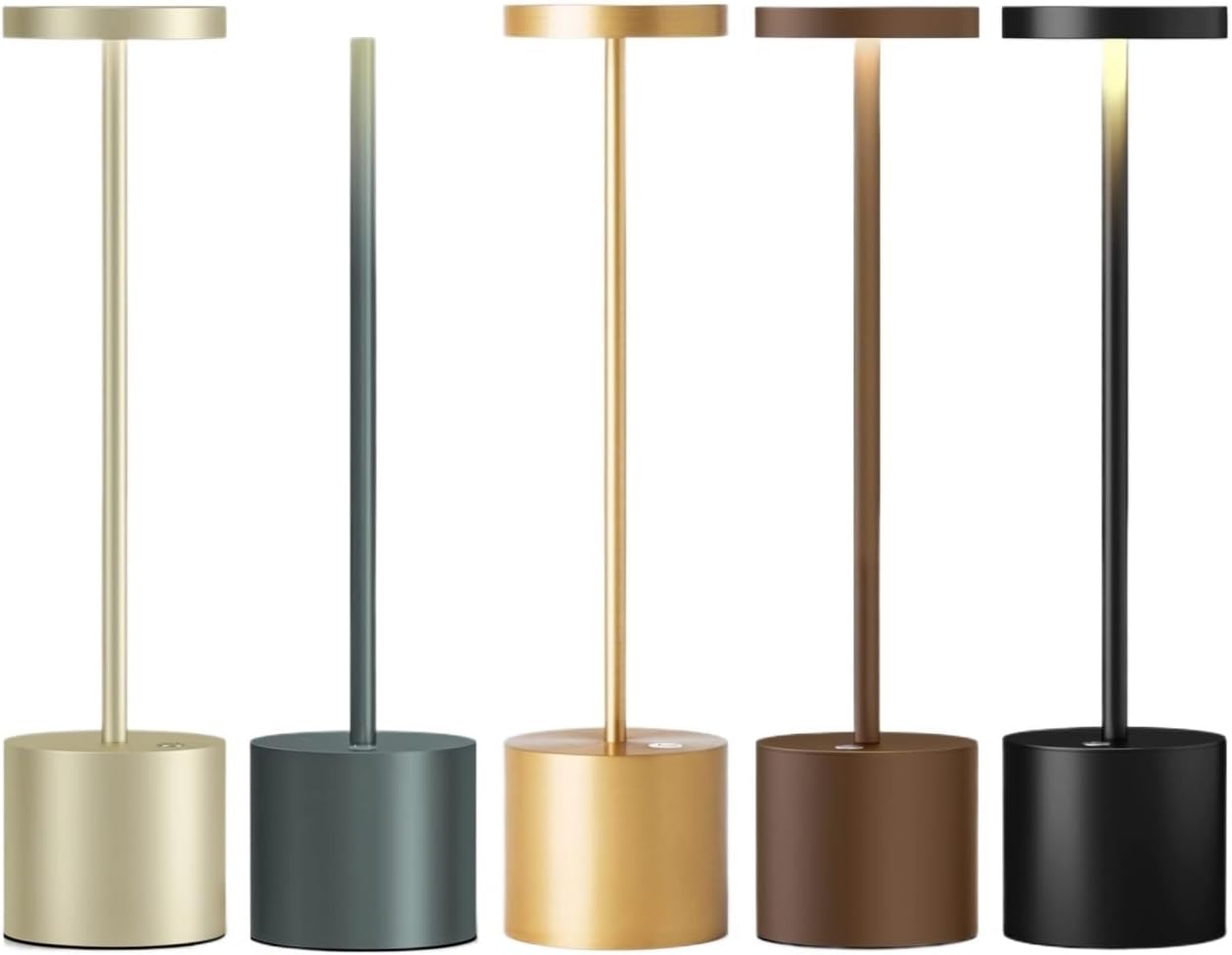 13.5-inch Wireless Charging LED Desk Lamp 2-Pack, 3-Level Lighting, Dimmable, Suitable for Reading/Dining/Studying Suitable for bedrooms, Living Rooms, Offices, Book(Wood Color (Set of 2))