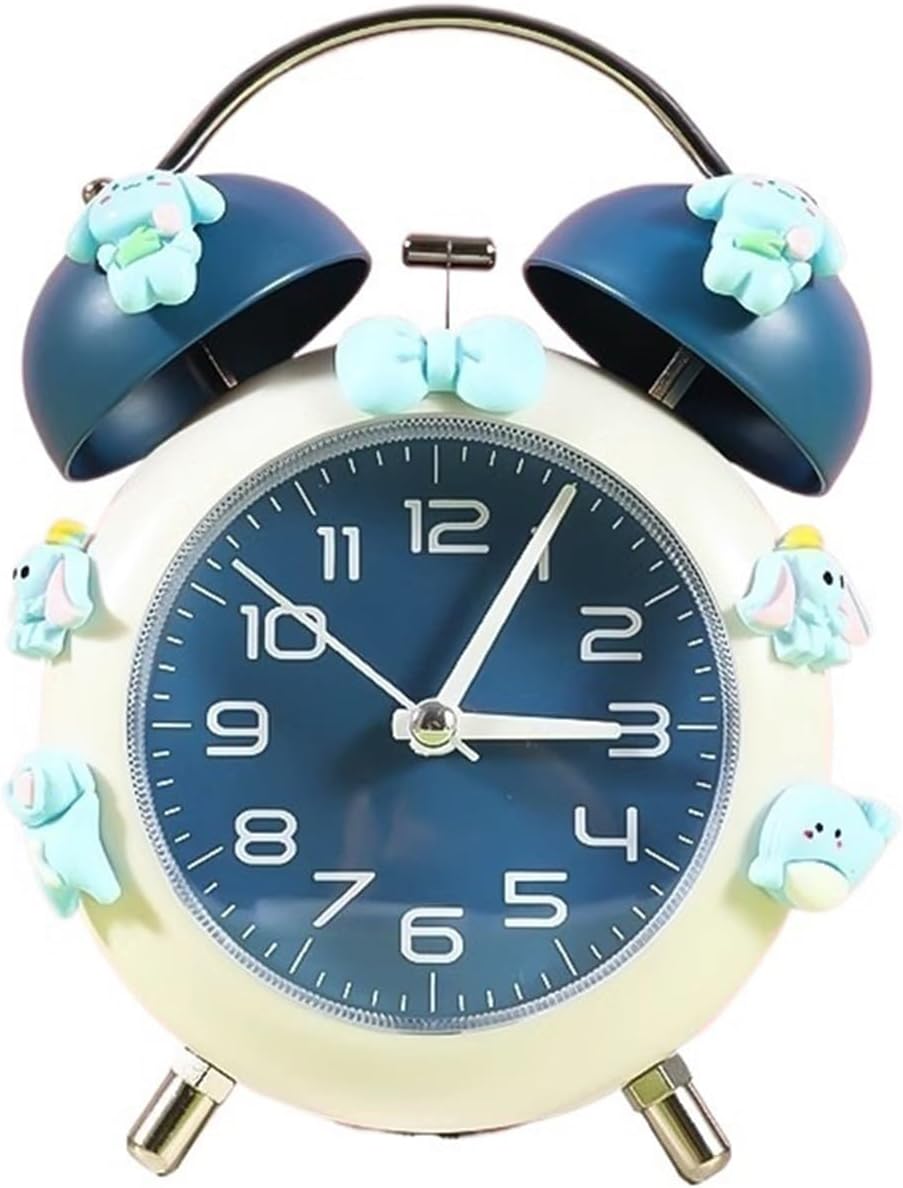 Digital Alarm Clock for Students Alarm Clock Device Special Cute and Beautiful Small Alarm Clock Device Smart Alarm Clock (Bruin)