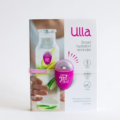 Ulla Drink Water Reminder, Smart Light for Water Bottle, Fits Most Bottles, Lights Up when Time to Drink, Hidrate Smart Water Bottle Reminder to Drink, Smart Hydration Reminder, Water Tracker BUNDLE