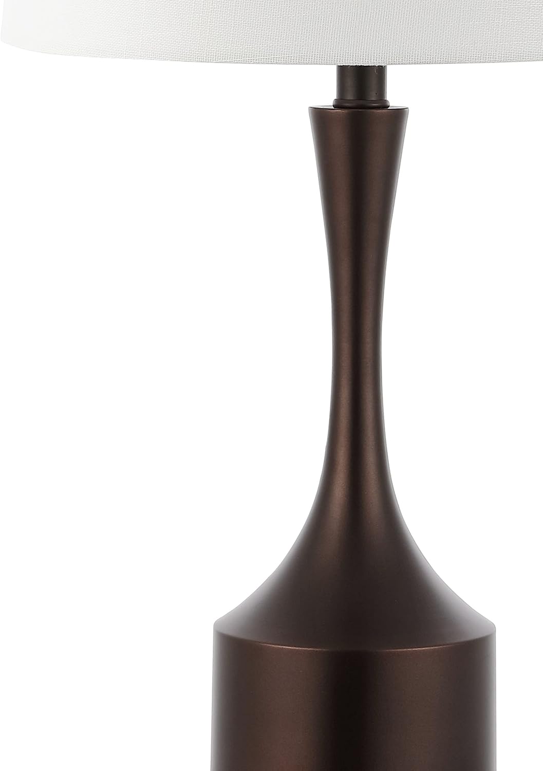 JONATHAN Y JYL4045C-SET2 Cooper 26" Farmhouse Iron LED Table Lamp with USB Charging Port Classic Bedside Desk Nightstand Lamp for Bedroom Living Room Office, Oil Rubbed Bronze (Set of 2)