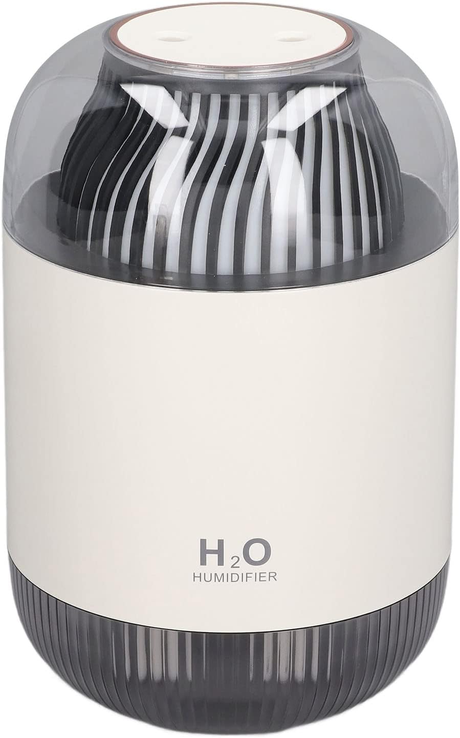 Humidifier 1000ml USB Charging Aromatherapy Diffuser with LED Night Light ABS Double Cool Mist Humidifier for Spa Home Yoga Office (Blue)(Pink)