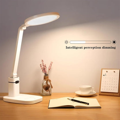 GRFIT LED Table lamp LED Desk Lamp, Smart Dimming Touch Desk Lamp, Auto Timer/Memory Function/Delay Off, Eye-Friendly LED Reading Lamp for Home, Office Eye Protection Desk Lamp, jinyi2016SHOP-1998