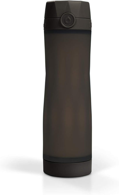 Hidrate Spark 3 Smart Water Bottle, Tracks Water Intake and Glows to Remind You to Stay Hydrated, BPA Free, 20 oz, Black