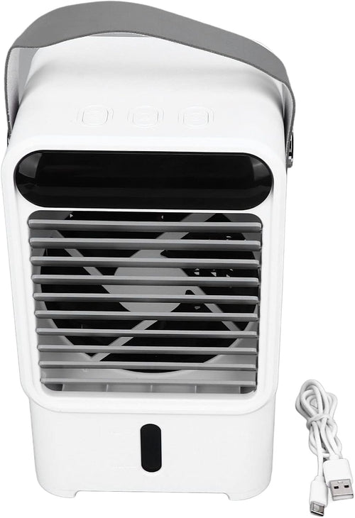 500ml USB Powered Fan Humidifier 3-LevelAir Cooler for Windowless Air Conditioning