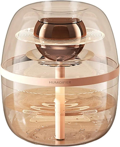 Humidifiers, Double Spray Humidifier With Night Light Cool Mist Humidifier For Bedroom Living Room,for Bedroom(Green)