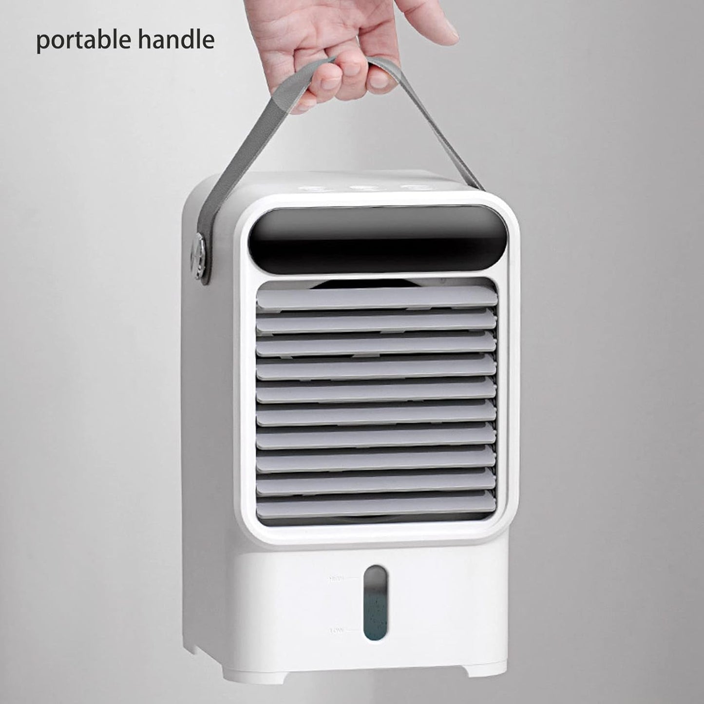 500ml USB Powered Fan Humidifier 3-LevelAir Cooler for Windowless Air Conditioning