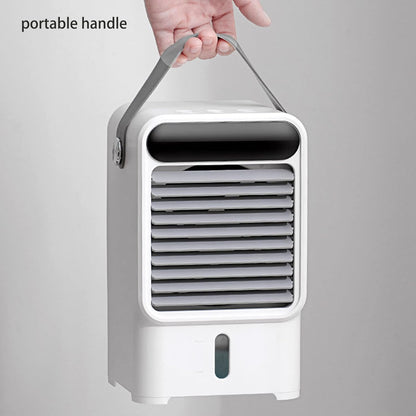 500ml USB Powered Fan Humidifier 3-LevelAir Cooler for Windowless Air Conditioning