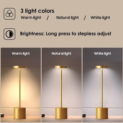 13.5-inch Wireless Charging LED Desk Lamp 2-Pack, 3-Level Lighting, Dimmable, Suitable for Reading/Dining/Studying Suitable for bedrooms, Living Rooms, Offices, Book(Wood Color (Set of 2))