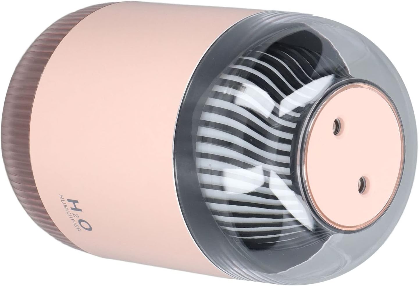 Humidifier 1000ml USB Charging Aromatherapy Diffuser with LED Night Light ABS Double Cool Mist Humidifier for Spa Home Yoga Office (Blue)(Pink)