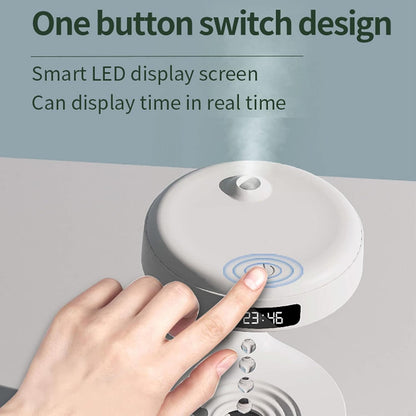 800Ml Cool Mist Humidifiers, for Bedroom Whisper Quiet,Desk Humidifier,Air Humidifier,Plant Humidifier with Water Drop Levitating Countercurren,Suitable for Baby Bedroom