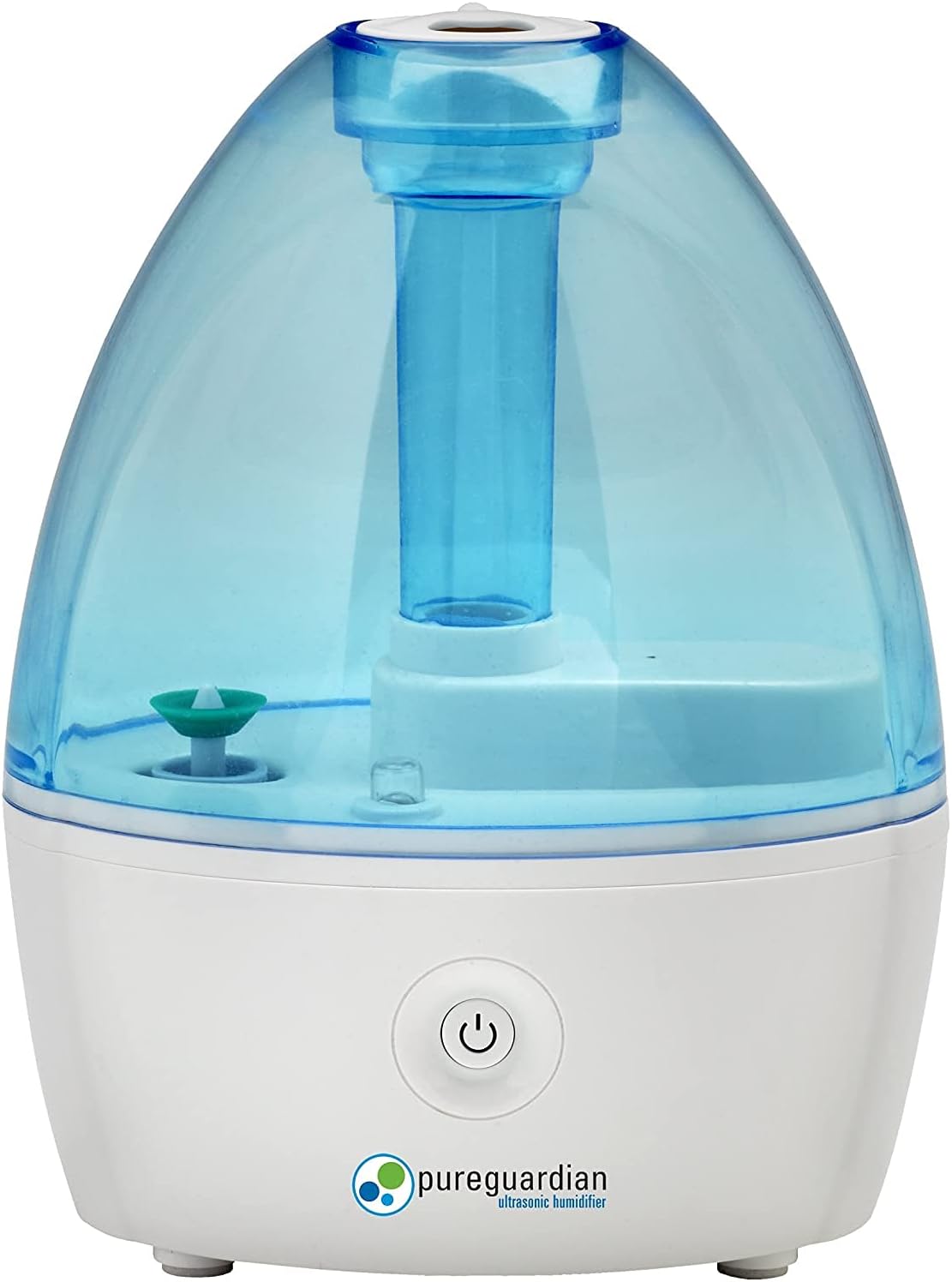 PureGuardian H910BL2PK Ultrasonic Cool Mist Humidifier, 14 Hrs. Run Time, 210 Sq. Ft. Coverage, Small Rooms, Quiet, Filter Free, Treated Tank, 2 Pack