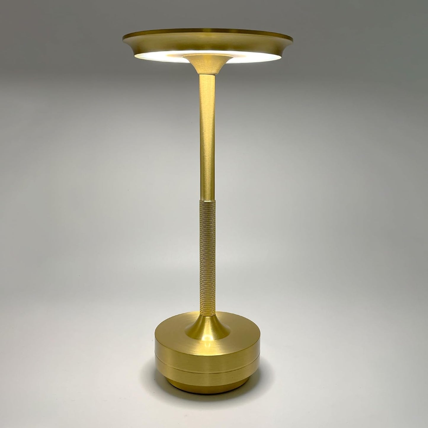 Cordless Table Lamps Rechargeable, Portable Battery Operated Lamp, Stepless Dimming LED Table Light with Memory Function, for Outdoor/Dinner/Patio/Restaurant, (Gold 4 Pack)