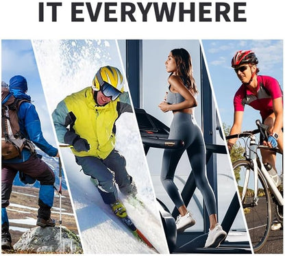 30 Oz High-tech Sports Water Bottle with 4 Flavor Ring, BPA-Free, Must-Have Fashion Item for Dieters, Flip Top Leak Proof Lid(Orange)