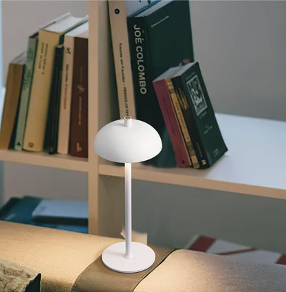 12-inch Cordless Portable Metal LED Table Lamp 2-Pack, 3-Color Rechargeable, for Bedroom, Outdoor, Dining Room, Bedside Suitable for bedrooms, Living Rooms, Offices, Book(Green (2 Pack))