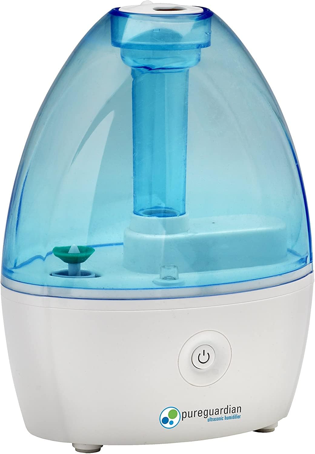 PureGuardian H910BL2PK Ultrasonic Cool Mist Humidifier, 14 Hrs. Run Time, 210 Sq. Ft. Coverage, Small Rooms, Quiet, Filter Free, Treated Tank, 2 Pack