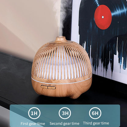 Humidifiers for Bedroom,Raining Cloud Night Light Diffuser,7 Colors Cloud Raining Night Light Diffuser Meditation Dripping Sound Sleep Aid Rechargeable, Humidifier (Color : Wood)