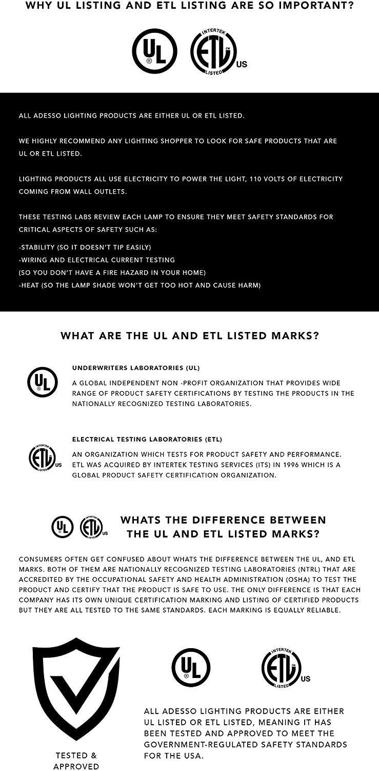 Adesso Simplee Declan LED Multi-Function Desk Lamp, Smart, 3 Color Temperature Modes, Improved Wellness and Circadian Rhythm, Qi Wireless Charging, Dimmer Touch Switch, 5ft, White