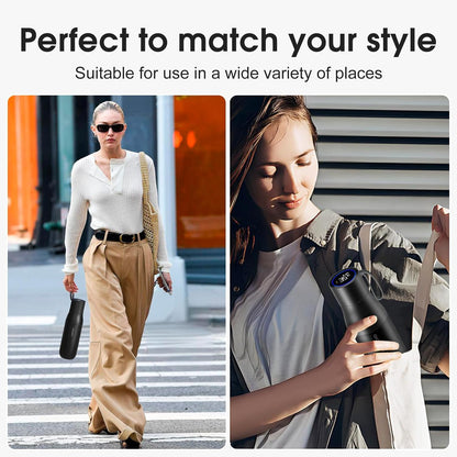 VSITOO Self-Cleaning Smart Water Bottle (pink, 15 Ounce)