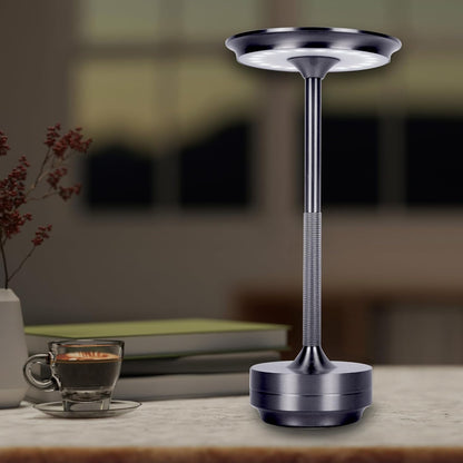 Cordless Table Lamps Rechargeable, Portable Battery Operated Lamp, Stepless Dimming LED Table Light with Memory Function, for Outdoor/Dinner/Patio/Restaurant, (Gold 4 Pack)