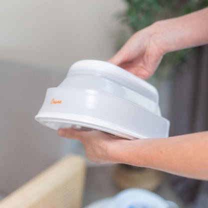 1 Gal. Warm Mist Collapsible Humidifier, White, Top Fill, for Medium Rooms Up to 500 sq. ft.