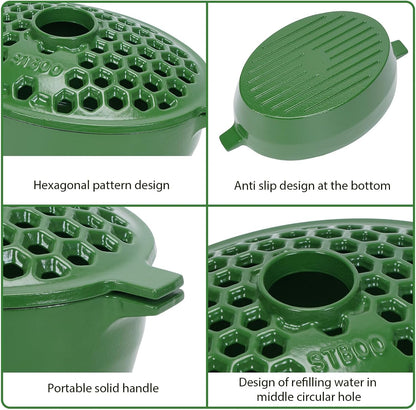 Wood Stove Steamer, Cast Iron Fireplace Humidifier, Indoor Humidifier for Home Heating, Black Bowl Fireplace Stove Covers Accessories Decorative, Matte Black Finish, Rust Resistant, 2.7 Quart Capacity