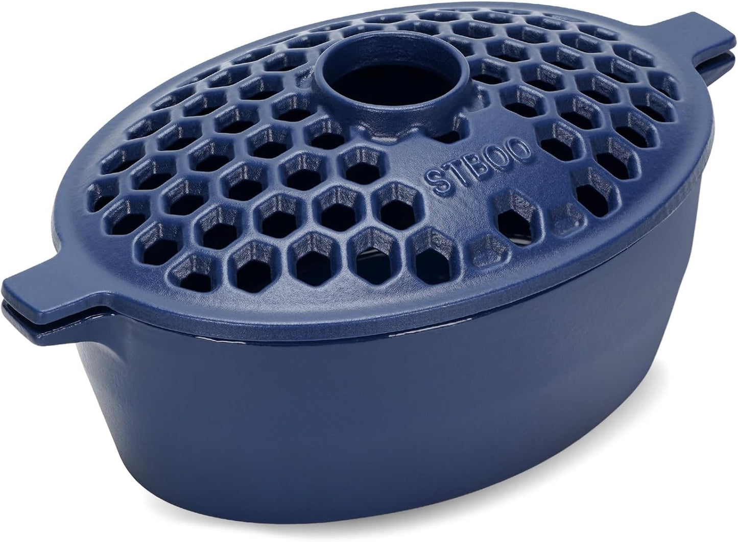 Wood Stove Steamer, Cast Iron Fireplace Humidifier, Indoor Humidifier for Home Heating, Black Bowl Fireplace Stove Covers Accessories Decorative, Matte Black Finish, Rust Resistant, 2.7 Quart Capacity