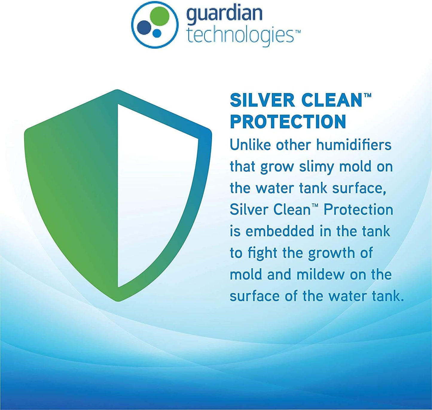 PureGuardian H910BL2PK Ultrasonic Cool Mist Humidifier, 14 Hrs. Run Time, 210 Sq. Ft. Coverage, Small Rooms, Quiet, Filter Free, Treated Tank, 2 Pack