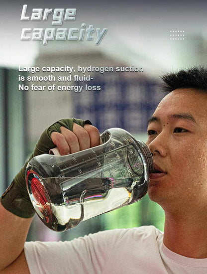 1500ml Hydrogen Rich Water Generator, Alkaline Energy Bottle, Anion Water Ionizer, USB H2 Healthy Smart Cup, for Office, Travel, Exercise, Gift for Love