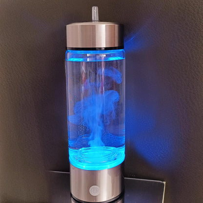 Hydrogen Bottle Generator Glass Rich H2 Flask Smart Hydrogenated Water Bottles H2next