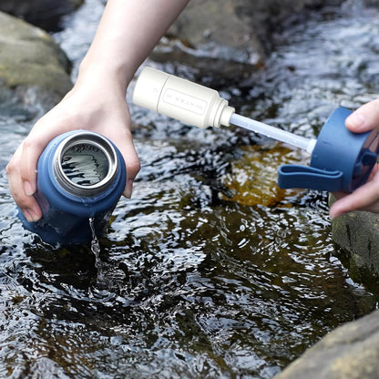 WATERH Vita Smart Water Bottle with Reminder to Drink Water, BPA-Free Vacuum Insulated Water Bottles with Straw, Bluetooth Intake Water Tracking Bottle, Ideal for Gift (18 oz)