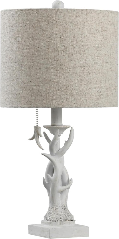 JONATHAN Y JYL1031B Gaston 20.5" Resin Mini LED Table Lamp for Living Room, Family Room, Dining Room, Bedroom, Hallway, Office, Antique Black