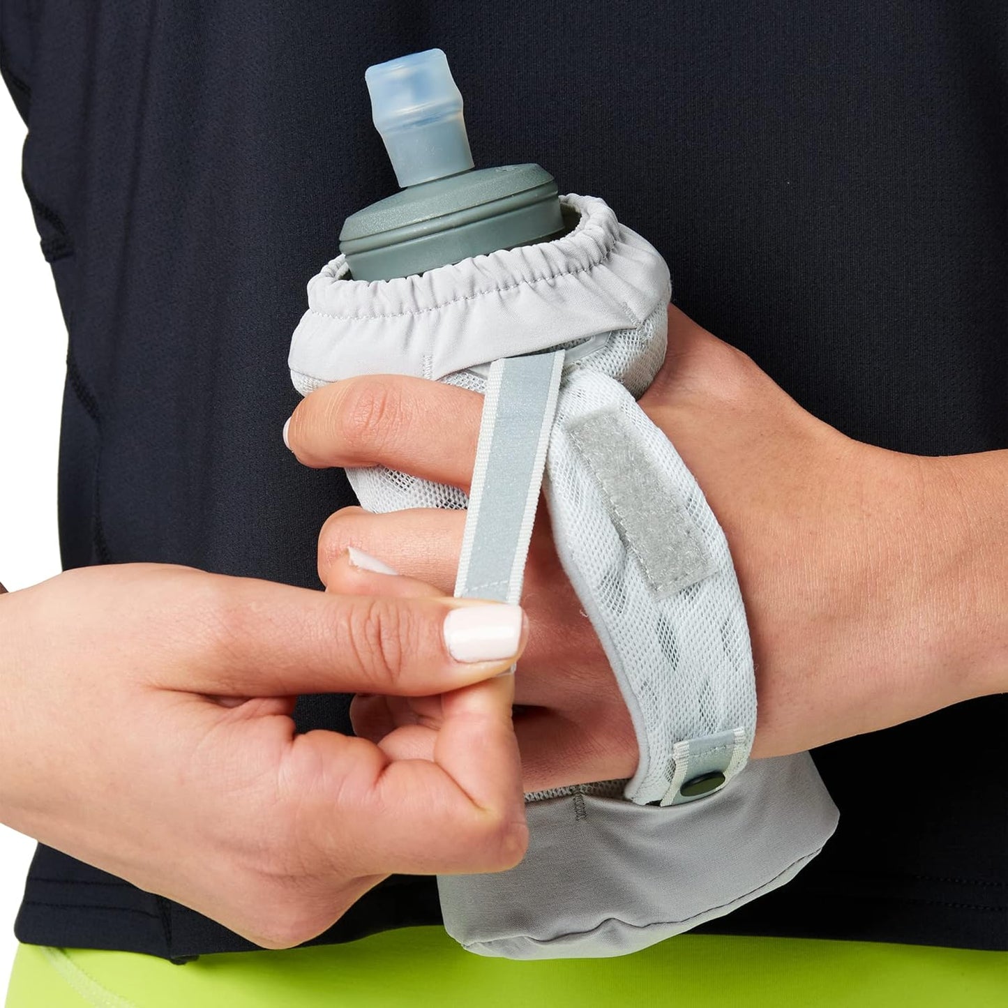 Nathan ExoDraw & ExoShot 2.0, Handheld Running Water Bottle for Marathons, Hiking, Ultra Running & Outdoor Activity