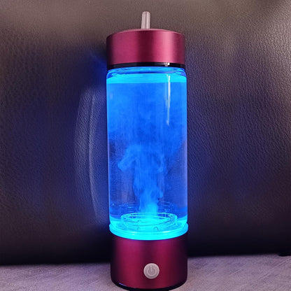 Hydrogen Bottle Generator Glass Rich H2 Flask Smart Hydrogenated Water Bottles H2next