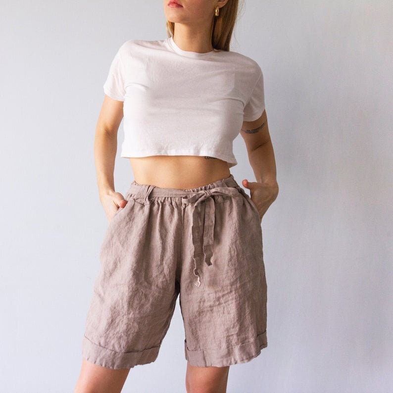 Linen Shorts Women: Relaxed Fit