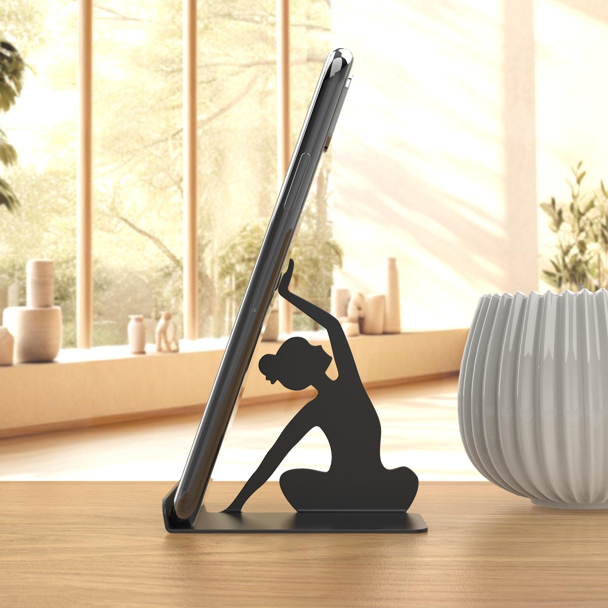 Yoga-Inspired Phone Stand – Smartphone Holder