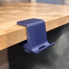 Clamp-On Phone Stand: Adjustable Desk & Bedside Mount