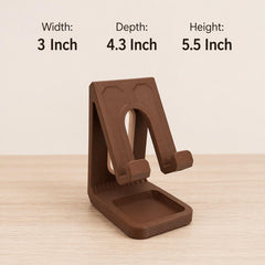 Phone and Headphone Stand, 3D Printed Desk Organizer, Minimalist Phone Holder, Office Desk Setup, Home Office Decor