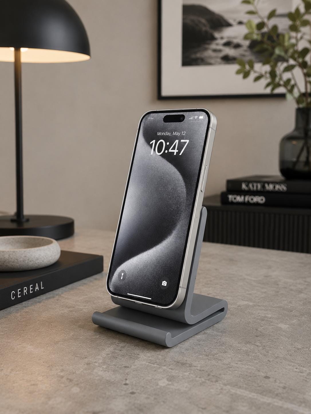 Minimalist Phone Stand for Desk