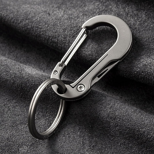 (🔥Early Christmas Sale - 49% OFF) Multifunctional Titanium Alloy Keychain - Buy 4 Get 4 Free & Free Shipping
